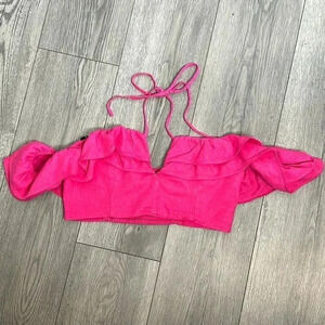 Forever 21 Pink Crop Top